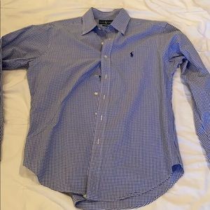 Blue Ralph Lauren dress shirt
